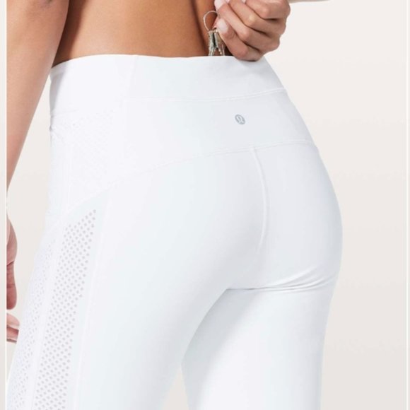 Lululemon Get Your Peek On Tight *25" White - Picture 3 of 14